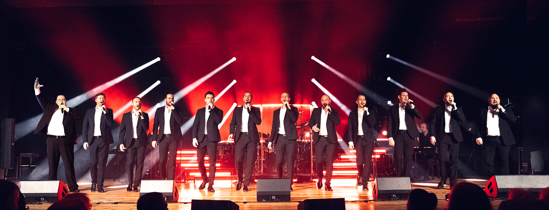 Die 12 Tenöre live auf der Bühne
